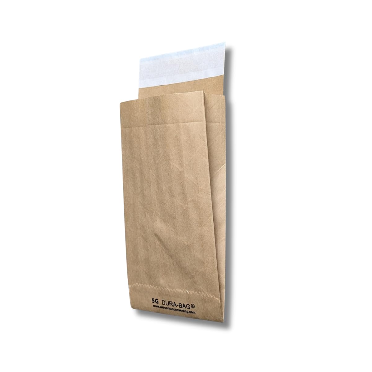 Generic Dura-Bag Paper Shipping Bags, Size 5G Gusseted Medium, Reinforced Paper Mailers with Peel & Seal, 5