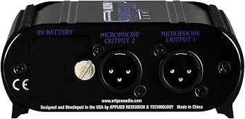 ART PHANTOM2 Pro Two Channel 48volt Phantom Supply