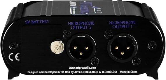 ART PHANTOM2 Pro Two Channel 48volt Phantom Supply