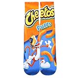FUCOLOR Mens Unisex Crazy Funny Novelty 3D Colorful Athletic Sport Crew Tube Socks (Blue Food), Medium
