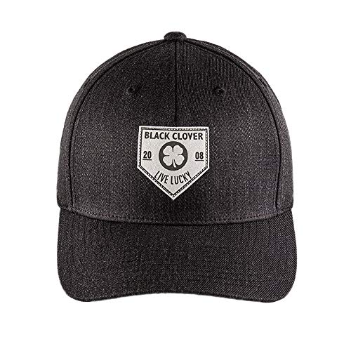 Black Clover Home Plate 1 Hat Charcoal Black Clover Home Plate 1 Hat Charcoal