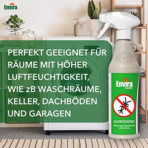 Envira Silberfisch-Spray – Effektives Mittel gegen Silberfische