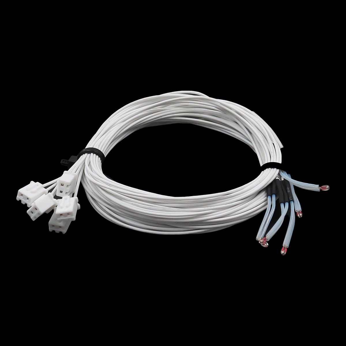 Alnicov 5 szt. Termistorowy czujnik temperatury drukarki 100K dla Ender 3 / Ender 3 Pro/Ender 5 / CR-10 / CR-10S
