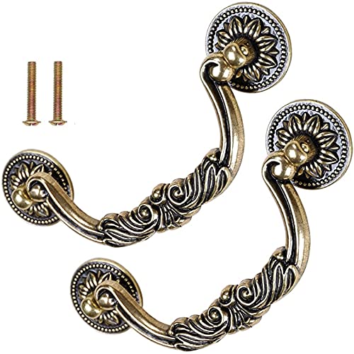 Poignée swing bronze pour commode et placards de cuisine