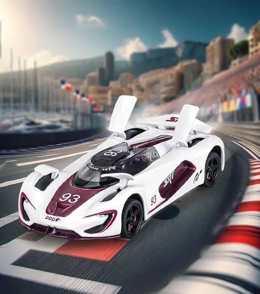 Image of Sky Tech Dodge SRT Tomahawk Sport CAR Model Car 1:32 Scale Exclusive Alloy Metal Pull Back Die-cast Car Toy with Openable Doors & Light Music Boys Toys for Kids【Colors as Per Stock】