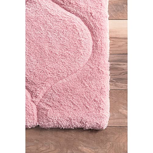 Image of Homes Fluffy Living Room Soft Touch Rectangular Carpet Comfy Bedroom Anti Skid Drawing Kids Room 10x14 Feet