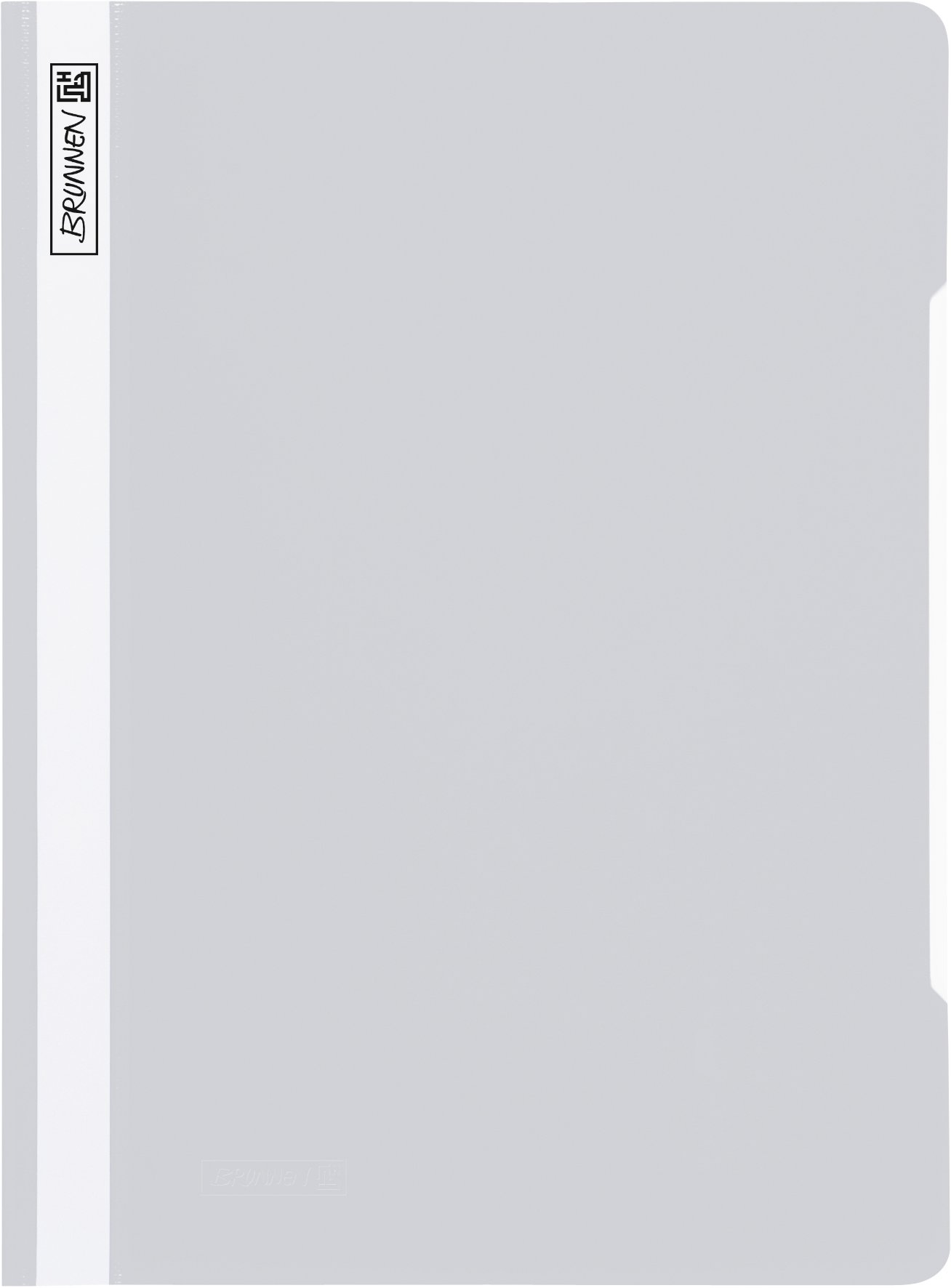 Brunnen File Folder/Plastic Folder A4 PVC Film Grey