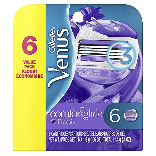 Gillette Venus Breeze Cartridges with Shave Gel Bars - 6 CT