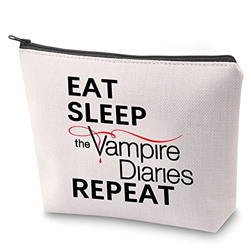 ZJXHPO TVD Merchandise Vampire TV Series Inspired Zippered Cosmetic Bag for Fans Fandom Vampire Girls (The Vampire )