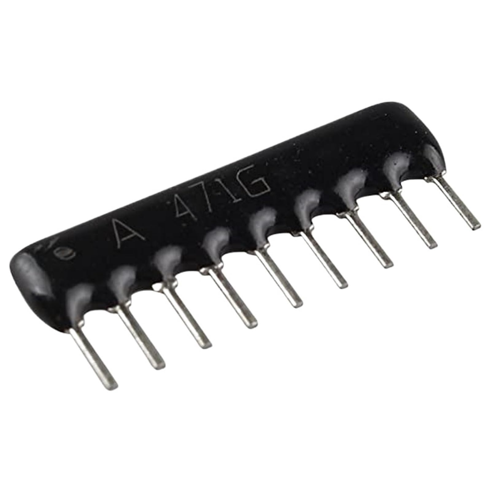 VKvmNYlxx Dip Resistor 5P 6P 7P 8P 9P Network Resistor A101J A221J A331J A471J A222J A332J A472J A512J A103J A203J A223J A473J Ohm(10Pcs 9P 470R)