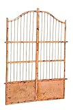 Finition et restauration : chaque portail d'extérieur a été finement restauré avec les meilleurs matériaux et les peintures les plus adaptées au type de fer, l'originalité et la restauration rendent chaque pièce unique.