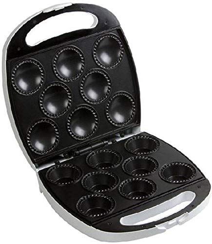 Domo DO-9053CM - Machine à Muffin Cupcake 1400 W - Poignée Isolée : Ne chauffe pas