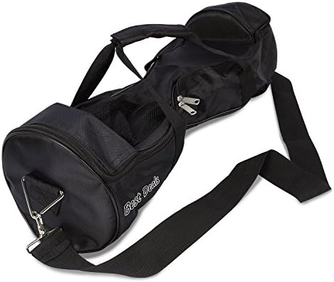 Waterproof Carry and Storage Bag for Hoverboards (Two Wheels Smart Balance Board Scooter Electric Self Smart Drifting Board) - Mesh Pocket - Adjustable Shoulder Strap - Carry Handles with Velcro Cover