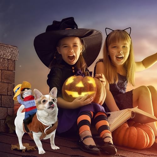Cosplay Party Anzug für Haustier, Halloween Kostüme für Hunde, Lustige hundekatze Kostüm, Verkleidungen für Haustier, Haustierkostüm Cosplay-Outfit, für die Meisten Hunde und Katzen