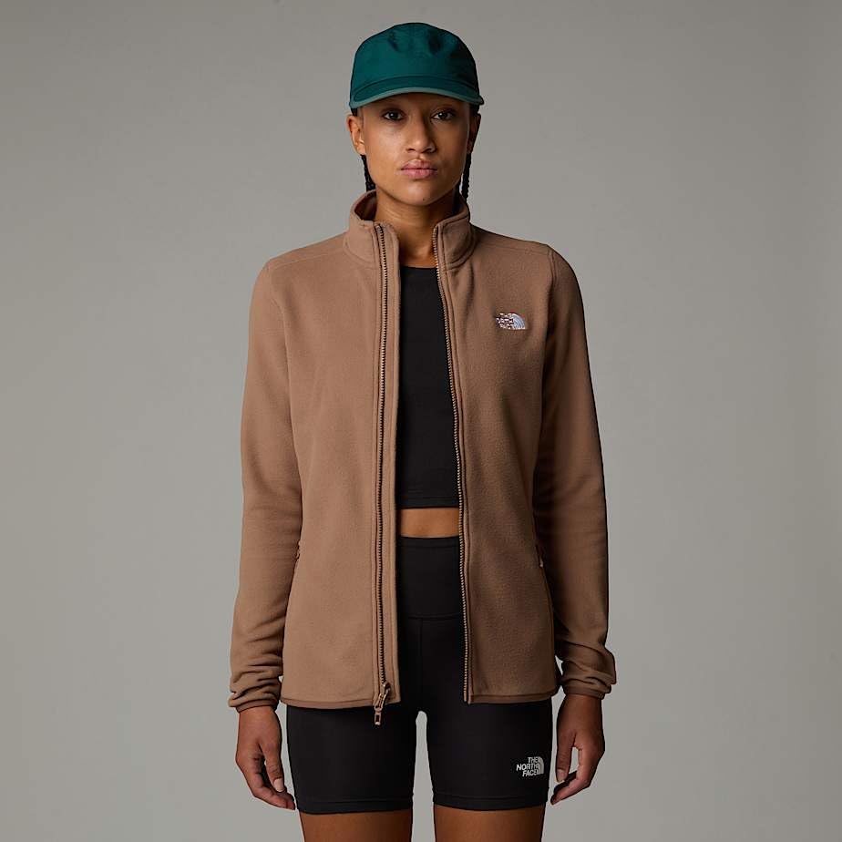 The North Face 100 Glacier Full Zip Giacca in pile Donna (Pacco da 1)