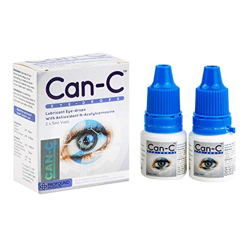 Can-C Eye Drops 2 x 5ml Vials with Eagle Vision Lens Cleaner Bundle - Thumbnail 2