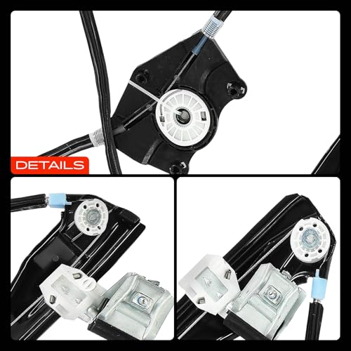 Frankberg Fensterheber elektrisch ohne Motor 4/5 Türer Vorne Links Kompatibel mit Fabia I 6Y2 6Y3 6Y5 Alle Motoren 1999-2008 6Y1837461