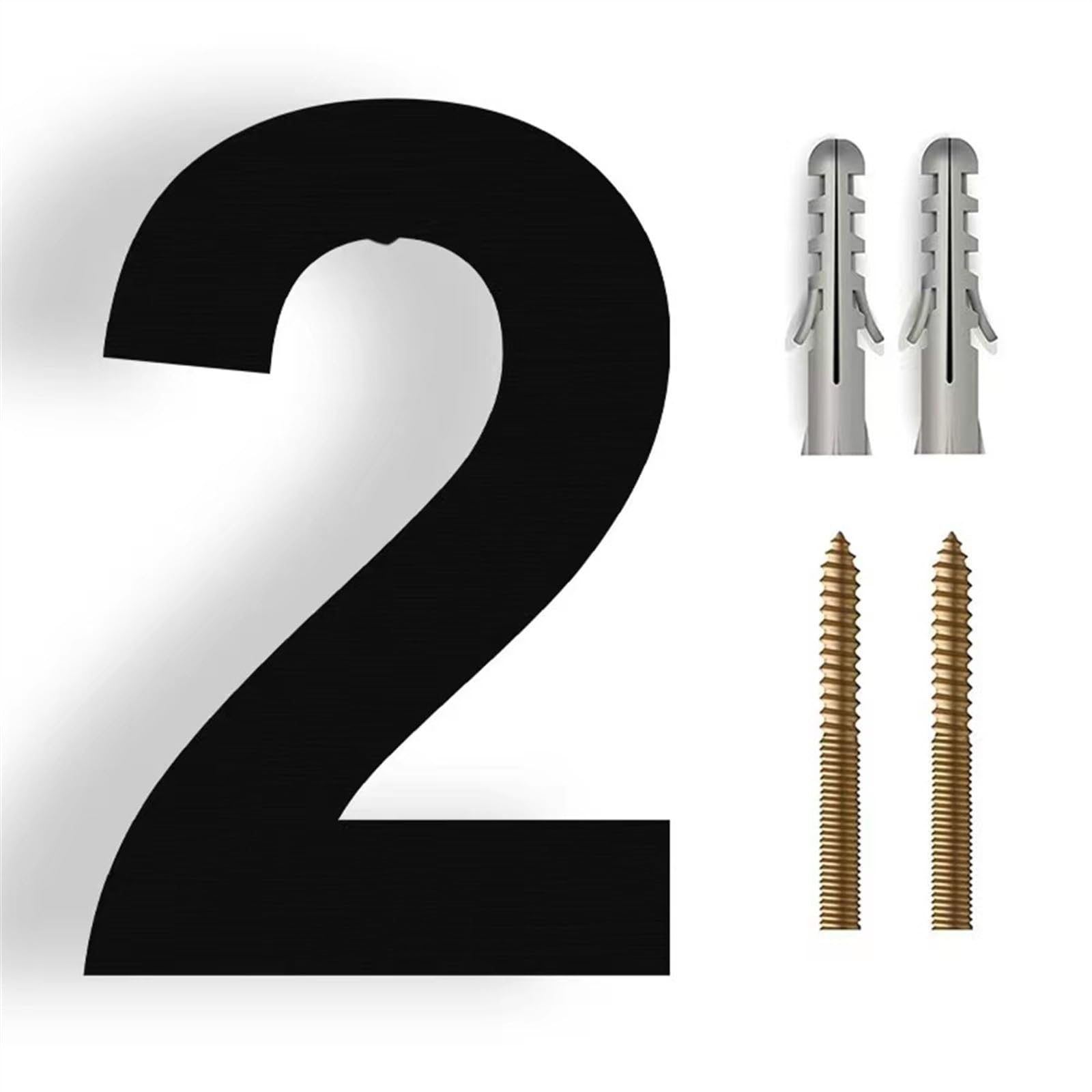 Nuéro De Aison Oderne En Acier Inoxydable 304 Pour L'extérieur