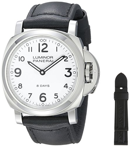 Panerai Men's PAM00561 Luminor Analog Display Mechanical Hand Wind Black Watch