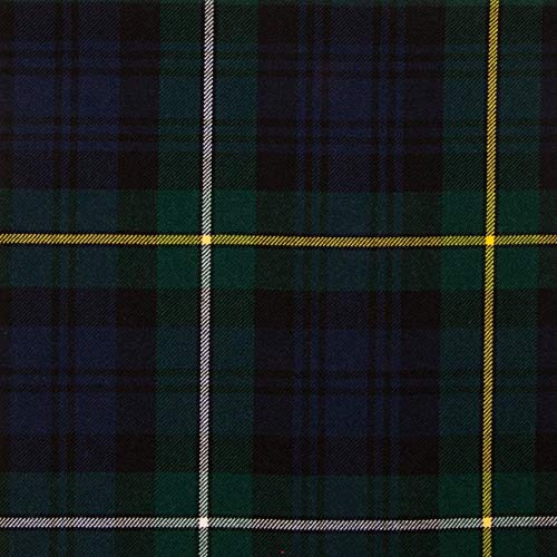 Tissu Campbell moyen 13 oz en laine Argyle Modern Tartan au mètre pour kilt