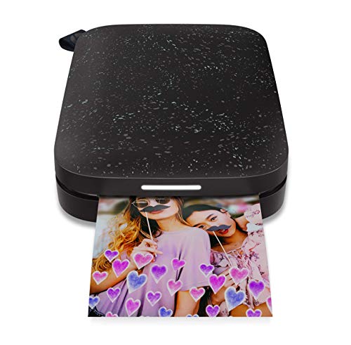 HP Sprocket Portable Photo Printer (2nd Edition) Â Instantly Print 2x3 Sticky-Backed Photos