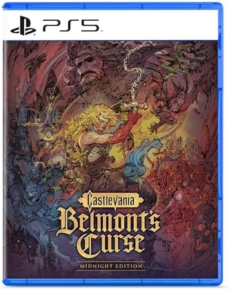 PS5版 Castlevania: Belmont's Curse Midnight Edition 【Amazon.co.jp限定】 オリジナルPC＆スマホ壁紙 配信 ＜永続特典＞DLC「トレバースタイルコスチューム/サイファスタイルコスチューム/家族の肖像（魔導器）」 同梱 ＜早期購入特典＞DLC「アルカードスタイルコスチューム」 同梱