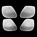 4PCS Interior Door Speaker Trim Covers Chrome Stainless Steel Style Car Interior Door Speaker Cover Compatible with Kia Stinger 2017-2024 Accessories