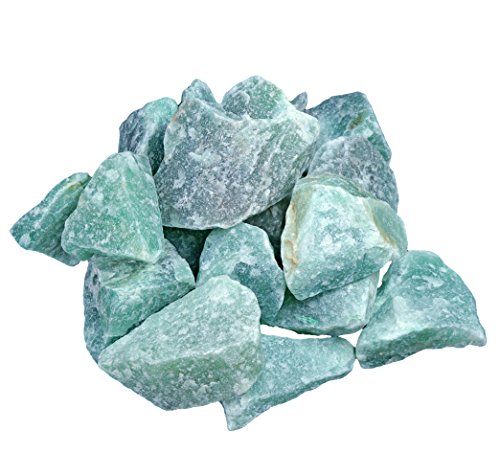 Aventurine verte Pierres d'eau | Pierres brutes 100 % naturelles | 300 g source de vie plus