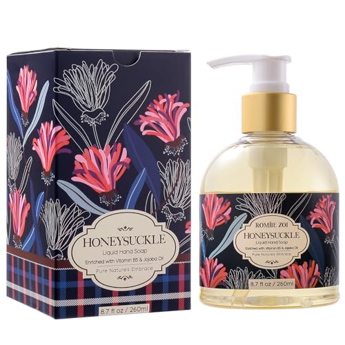 Image of ROMIIE ZOI Liquid Hand Soap with Gift Box - Honeysuckle - 260ml / 8.7 fl.oz