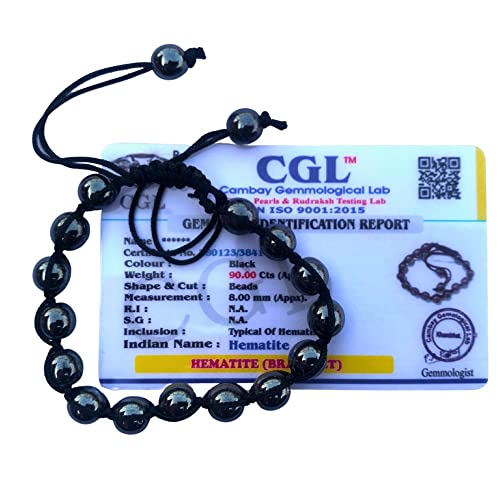Image of Apnisanskriti Premium Lab Certified Round Crystal Gem Stone Beads Bracelet (8mm, AAA Quality, Free Size)