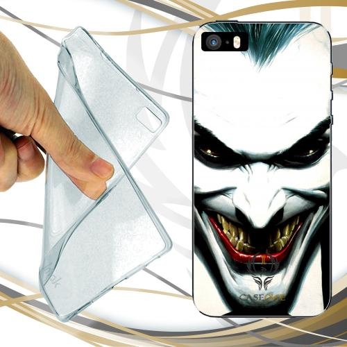 Custodia Cover Case Horror Joker per iPhone SE