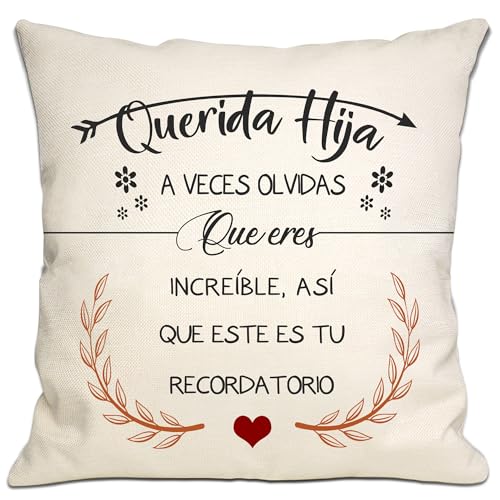 Bommex Querida Hija A Veces olvidas Que Eres increíble así Que Este es tu recordatorio Funda de...