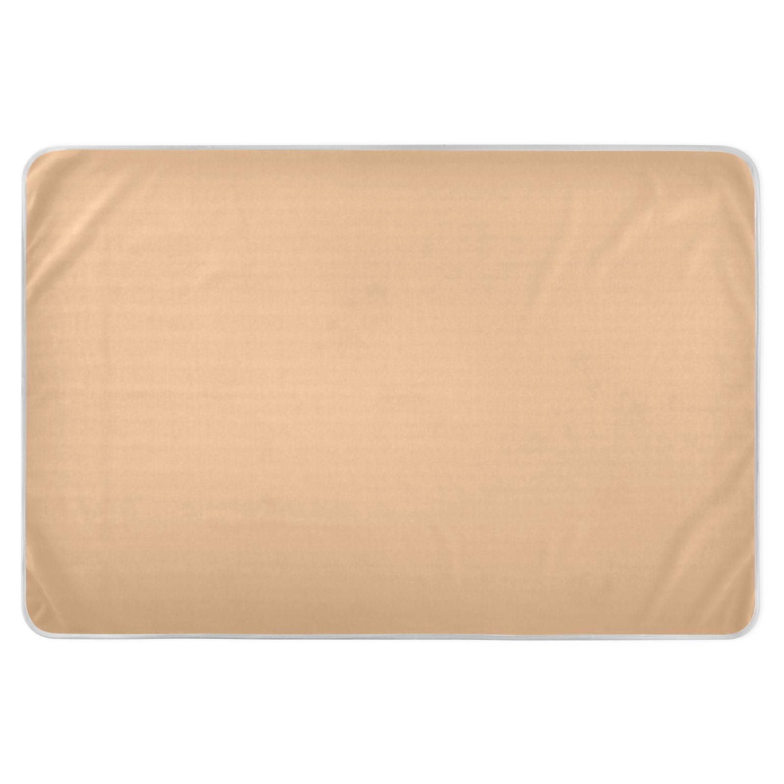 Alèse de lit adulte étanche et protège-matelas marron lavable anti-fuite
