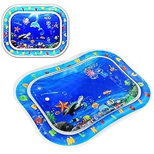 VOOADA Baby Water Play Mat Activity Gym Puzzle Carpet Games for Babies Baby Water Mat Kids Watermat Creative Dual Use…