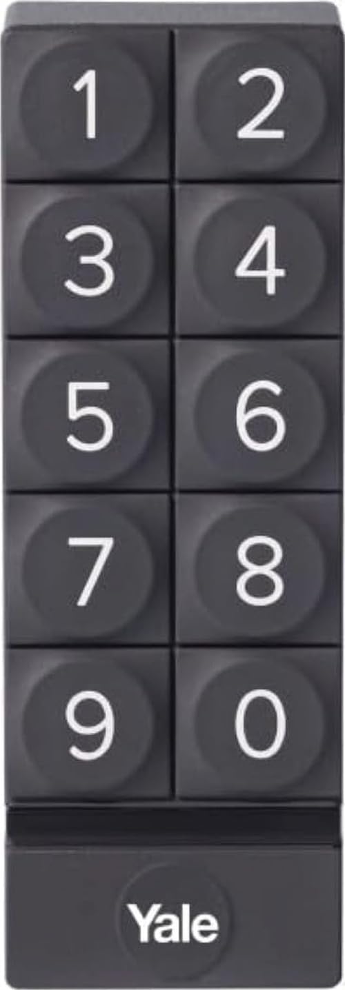 August Home Smart Keypad, Pair with Your August Smart Lock - Grant Guest Access with Unique Keycodes, Dark Gray