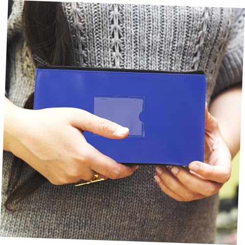 Elegant PU Money Bag with Zipper Versatile Cash Organizer for Coins and Important Documents Portable Storage for Everyday Use4