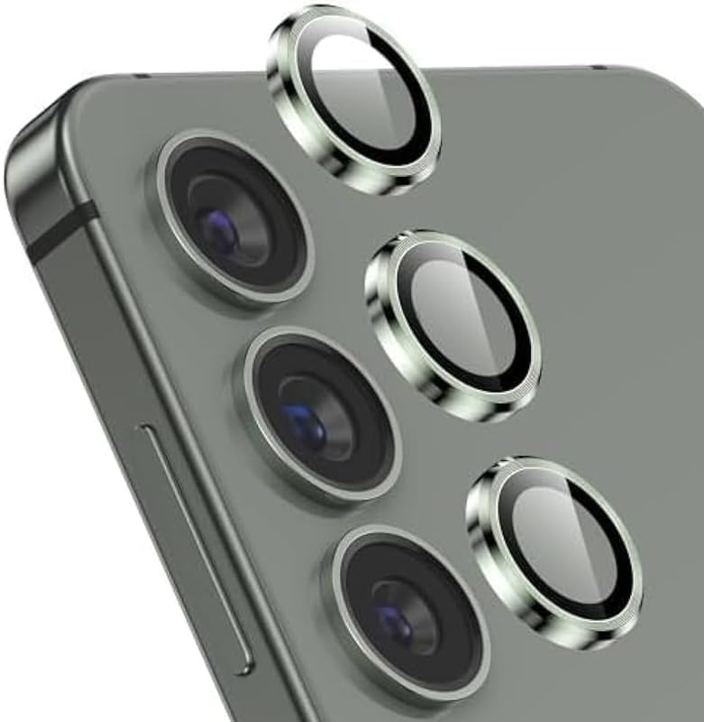 Upgraded Camera Lens Frame Glass for Samsung Galaxy A05S / M34 / M14 / M15 / M54 Camera Lens Protector and Aluminum Alloy Rings - Green, 3Pack (B0D2W1KLG4) Amazon Price History, Amazon Price Tracker