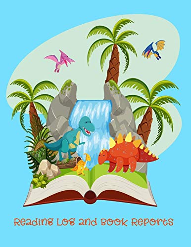 Reading Log And Book Reports: A Reading Journal For Kindergarten To 5th Grade Readers To Be Used To Keeps Track And Review Their Book Reading-Great Gift For Kid With Cute Dinosaur Book Cover(Vol.3) image 3