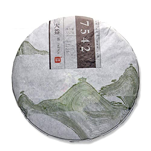 357g Chá Pu'er Dayi China Original Chá Puerh Bom Chá Natural Orgânico Puer Chá Verde Alimentos Sem