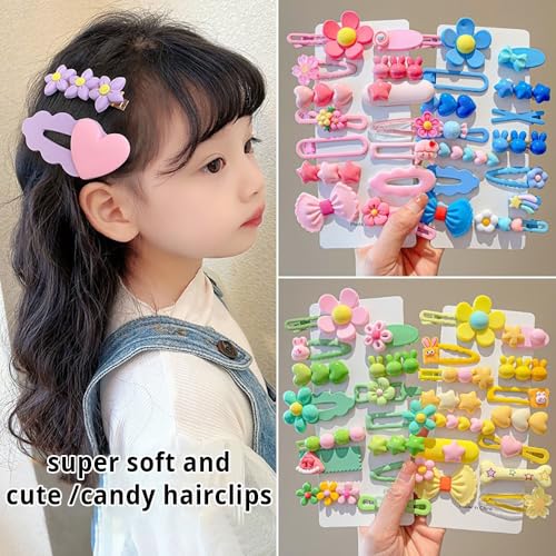 Set de 14 pinzas para cabello de niña miniatura 3