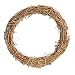 com-four® 1x Couronne décorative en Bois DIY pour l'artisanat - Couronne en rotin pour décorer Les fenêtres, Les Tables et Les Portes, par Exemple (1 pièce - Couronne Ø30cm Marron Clair)