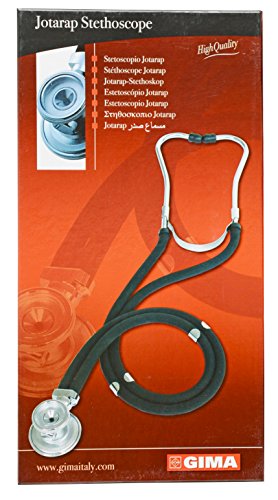 GIMA Stetoscopio duofono modello Jotarap, Nero