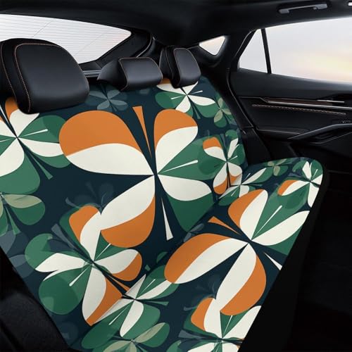Funda de asiento de coche lavable y universal para proteger el banco trasero de camiones 4