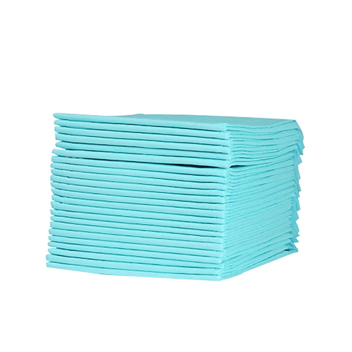 Tappetino Cane Assorbente 100 Pezzi Pvc Taglia S 33x45cm | Uso Interno, Auto e Camera D’albergo, Confezione da 100, Colore Blu Bianco Casuale Colore Casuale