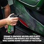 Turtle Wax 53787 Hybrid Solutions Ceramic Graphene Inside Job, Interior Car Cleaner and Protectant, Odor Eliminator, Works on Leather, Vinyl, Plastic, Rubber and More, 16 fl oz. (Pack of 1) - Image 4