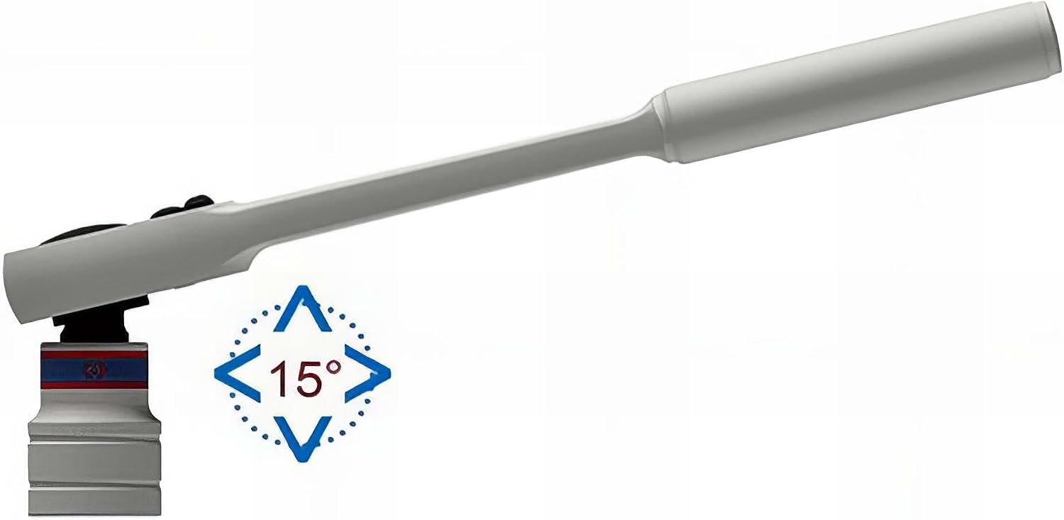 King Tony 277455G Ratchet 1/4" 24 Teeth Cabeza Giratoria 15deg for DIYers & Professionals, Built for Repair and Installation tasks