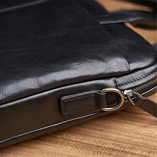 Briefcase Men Bag Business Handbag Male Laptop Shoulder Bags Black Briefcase2