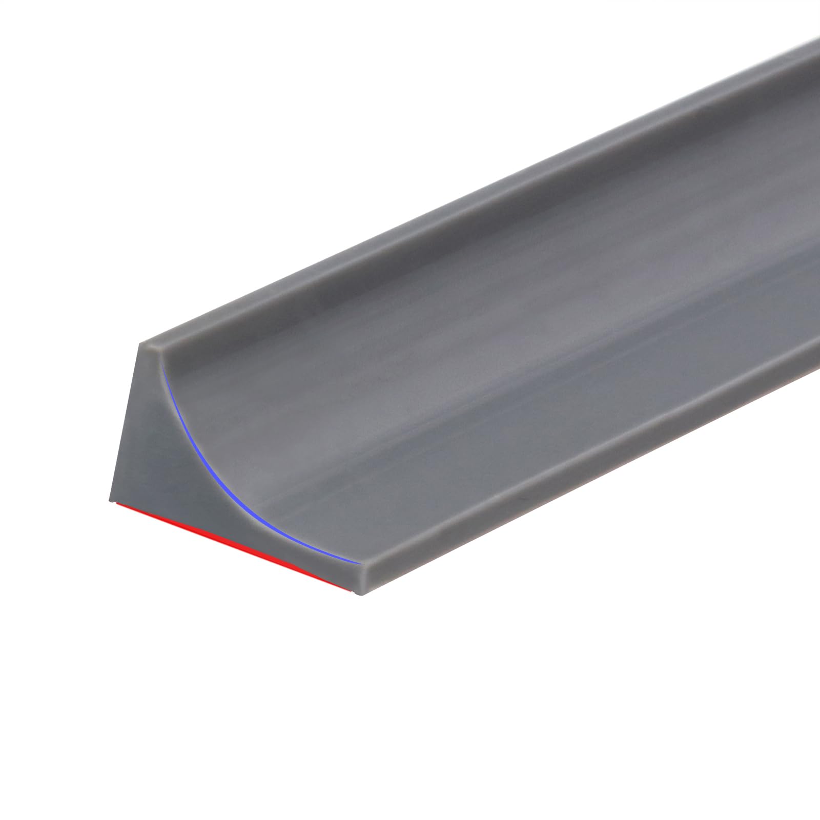 67 inch Silicone Collapsible Shower Threshold Water Dam, Waterproof Shower Barrier Water Strip Dam, Stay Dry Retainer for Wet and Dry Separation for Kitchen Sink Countertop Sink Cooktop Bathroom Tub