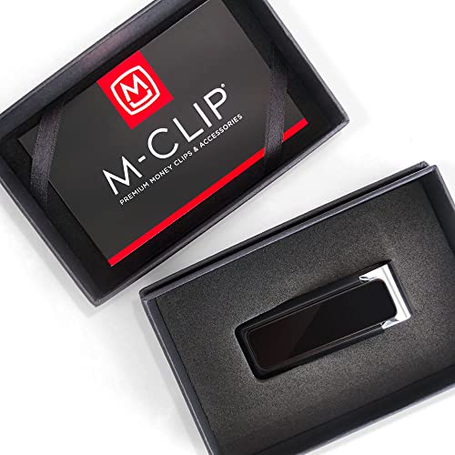 Image of M-Clip Money Clip - Minimalist Slim Wallet Alternative for Front Pocket Carry - Cash and Credit Card Holder for Men