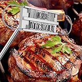 BBQ Branding Iron with Changeable Letters and a Handy Draw Great for Branding Steaks Burgers Chicken (1)
